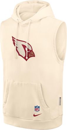 Nike Arizona Cardinals Rivalries Collection Sideline Nike Mens Dri-FIT NFL Sleeveless Pullover Hoodie in Brown | 03B415A9C-5D4
