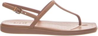 Crocs Miami Thong Sandal - Dames - Sandalen - Bruin - 34 EU - Schoenen