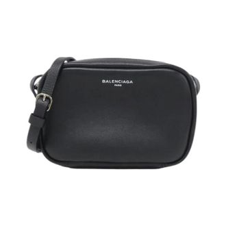 Balenciaga Pre-owned Cross Body Bags, female, Black, Size: ONE SIZE Pre-owned Everyday Camera Bag Calf Shoulder Bag