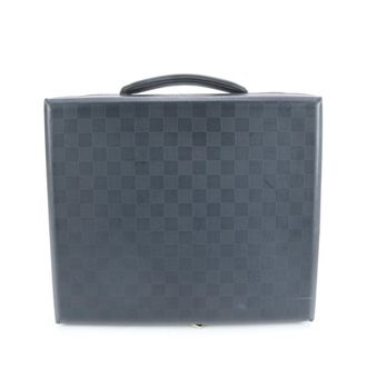 Louis Vuitton Damier Glace Marine Leather Briefcase (Pre-Owned)