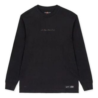 Nike Jordan Air Jordan x A Ma Maniere Long Sleeves T-Shirt Black Medium Ash DJ9758-010