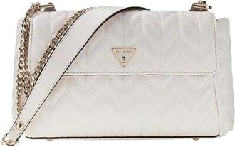 Guess Tassen, Dames, Wit, ONE Size, Stacey Convertible Xbody Flap