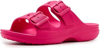 Crocs Classic Saturday Sandals Womens Sandals Dragon Fruit 1 : 10 M, Synthetic
