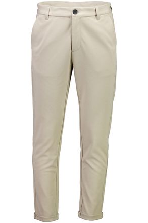 Lindbergh Stoffhose LINDBERGH, Herren, Gr. M, N-Gr, grau (lt stone), Web, Obermaterial: 75% Polyester, 22% Viskose, 3% Elasthan. Futter: 65% Polyester, 35% Baum