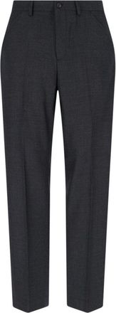 Our Legacy High-Waisted Wool Chino Trousers With Straight Fit