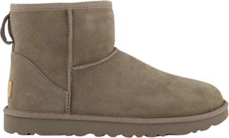 UGG Classic Mini II Boots Smoke Plume - Dames - Winterlaarzen - Grijs - 36 EU - Leer - Schoenen