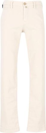 Jacob Cohen Slim-fit Broeken - Heren - Slim Fit Broeken - Wit - W33 - Broeken