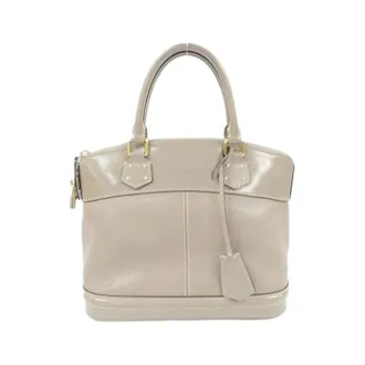 Louis Vuitton Pre-owned Handbags, female, Gray, Size: ONE SIZE Pre-owned Suhali Handbag