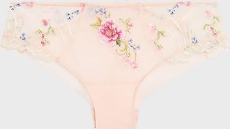 Lise Charmel Libertine en Fleurs Embroidered Tulle Boyshorts
