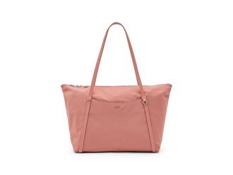 Tumi Q Tote Tote Handbags Pink Clay, Leather