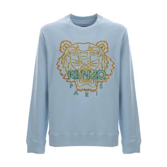 Kenzo Sweatshirts, male, Blue, Size: 2XL Tiger Original Sweatshirt