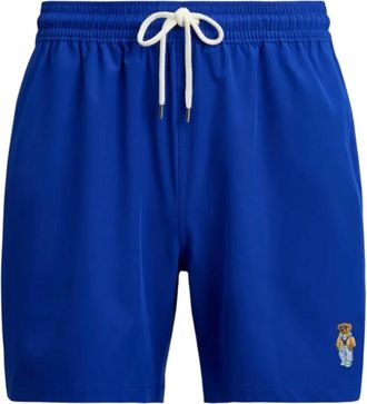 Polo Ralph Lauren Beachwear, male, Blue, Size: 2XL Swim Shorts