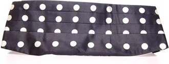 Dolce & Gabbana Black Waist Smoking Tuxedo Cummerbund Mens Belt
