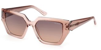 Guess GU7896 47F Womens Sunglasses Brown Size 53