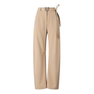 Pinko Mujer, Pantalones, Beige, Talla: XS