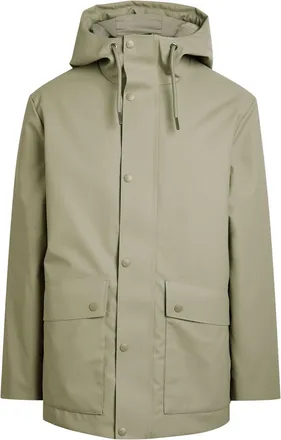 Rains Nome Padded Waterproof Parka - Light Green - XL