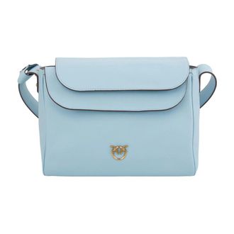 Pinko Celeste Schoudertas - Dames - Schoudertassen - Blauw - ONE Size - Leer - Tassen