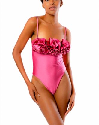 Maygel Coronel Womens Danae One Piece In Pink