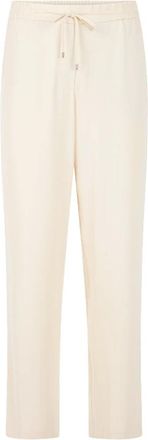 Marc Cain Broeken, Dames, Beige, XL, Trainingsbroeken