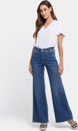 NYDJ Mia Palazzo Jeans Met Hoge Taille