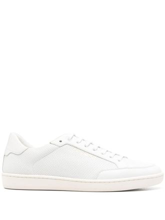 Saint Laurent Court Classic SL/10 leather sneakers - White