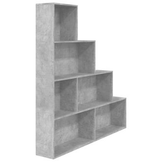 vidaXL Vidaxl - Estanter&iacute;a Madera Contrachapada Gris Hormig&oacute;n 155x24x160cm