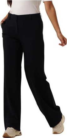 Fiveunits Elegante Blauwe Broek - Dames - Straight fit broeken - Blauw - W31 - Katoen - Broeken