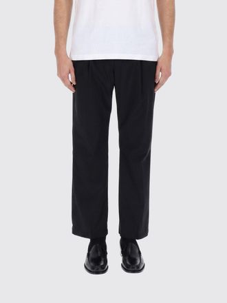 Herno Pleated Wool Tailored Trousers with Welt Pockets