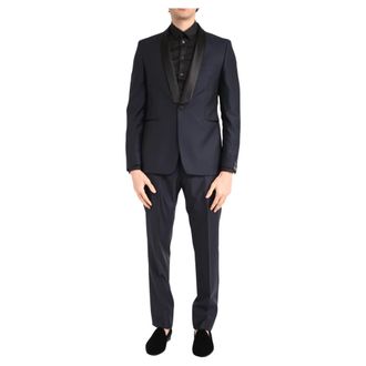 Tagliatore Single Breasted Suits, male, Blue, Size: 2XL Single Breasted Suits