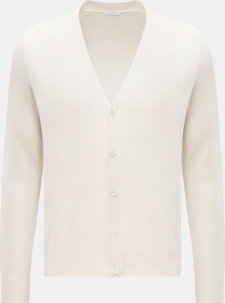 Braun Hamburg Men - Cashmere cardigan cream