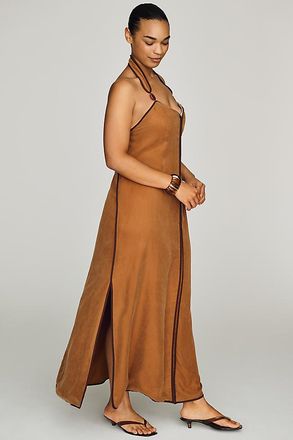 SANCIA Verity Halter Maxi Dress