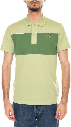 Lacoste Polo Shirts - Heren - Polos - Groen - S - Katoen - Tops