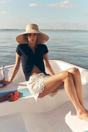 Maeve Coco Cotton Cashmere Cardigan by Maeve