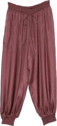 Zimmermann Aster Harem Pant - Dames - Broeken - Paars - L - Broeken