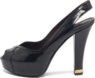 Louis Vuitton Pumps in pelle con tacco 125mm - Nero