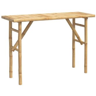 vidaXL Mesa Consola De Bamb&uacute; 115x39x75 Cm Vidaxl