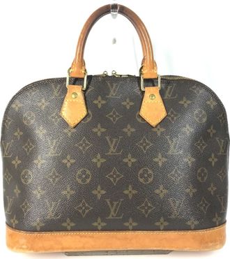 Louis Vuitton Brown Galle Monogram Handbag Tote Bag (Pre-Owned)