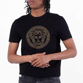 Versace Embellished Medusa T-Shirt
