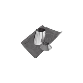 TEN 205153 scossalina in acciaio inox da 5&deg; a 30&deg; con collare D153mm