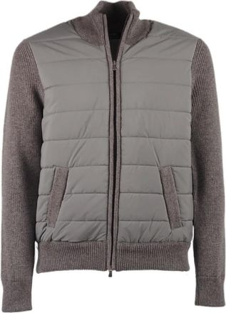 Barba Heren, Jassen, Bruin, Maat: 2XL Wol