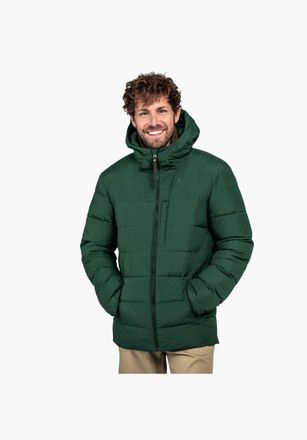 Sch&ouml;ffel Winterjacke SCH&Ouml;FFEL Ins Jacket Style Boslix MNS, Herren, Gr. 48, gr&uuml;n, Obermaterial: 63% Nylon, 37% Baumwolle. Futter: 100% Polyester, Jacken Winterj