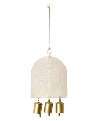 Matr Boomie Matr Boomie Haveli Wind Chime Etched Brass