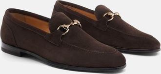 Scarosso Alessandra Loafers in Brown - Suede at Nordstrom, Size 37.5