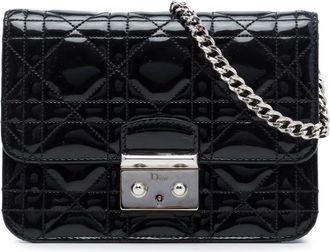 Dior Pre-owned Dior Mini Patent Cannage Miss Pouch Ladies 9AI9DJPTK81SJXR1