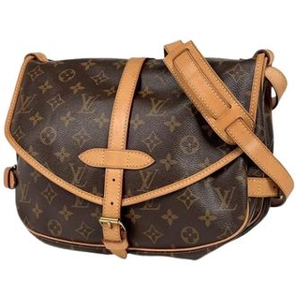 Louis Vuitton Pre-owned Cross Body Bags, female, Brown, Size: ONE SIZE Pre-owned Vintage Shoulder Bag