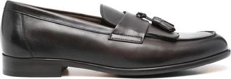 Doucal's Cederbruine Schoen met Ronde Neus - Heren - Loafers - Bruin - 41 EU - Schoenen