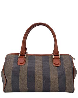 Fendi Vintage Cloth Handbag Double F (Authentic Pre-Loved)