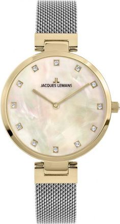 Jacques Lemans Womens 1-2001L Ladies Milano Watch - Gold - One Size