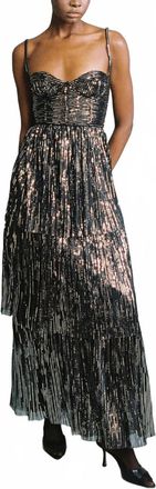 Sabina Mus&aacute;yev Altair Maxi Dress In Black