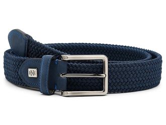 Izod Golf Stretch Braid Belt Mens Belts Navy : LG (38-40)